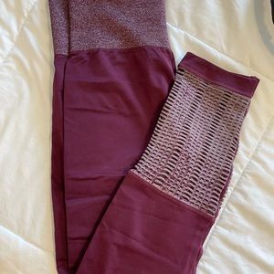 Maroon Leggings